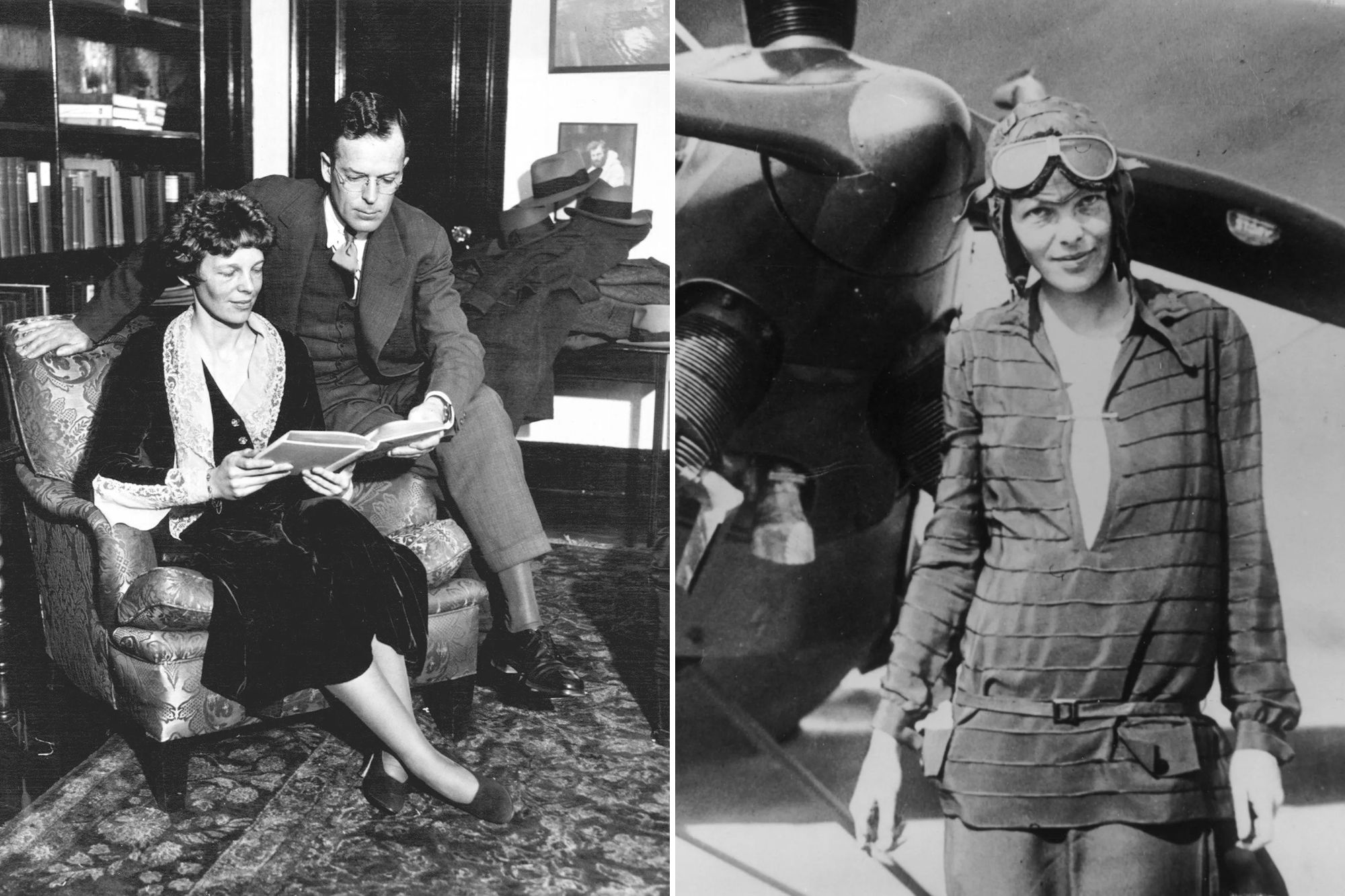 The high-flying life, and love of 'it' girl adventurer Amelia Earhart