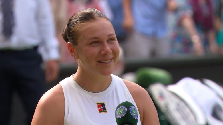 Tennis: Wimbledon - Amanda Anisimova, écrasée 6-0 6-0: "Merci de m'avoir  remonté le moral"