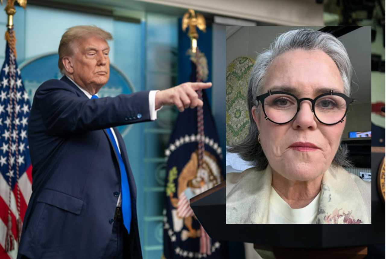 'Cornered Rat' Rosie O'Donnell Hits Back At Trump After His New Threat(00)