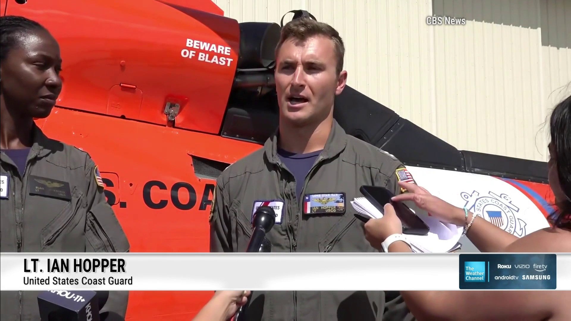 Coast Guard member reflects on impactful Texas flood rescue