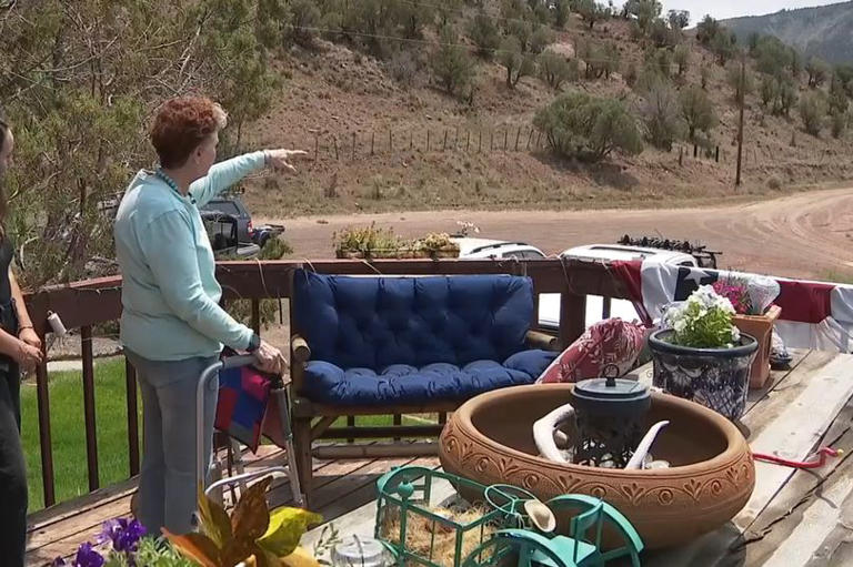 Woman, 75, crawls for 14 hours with broken leg after trailer jackknifed(02)