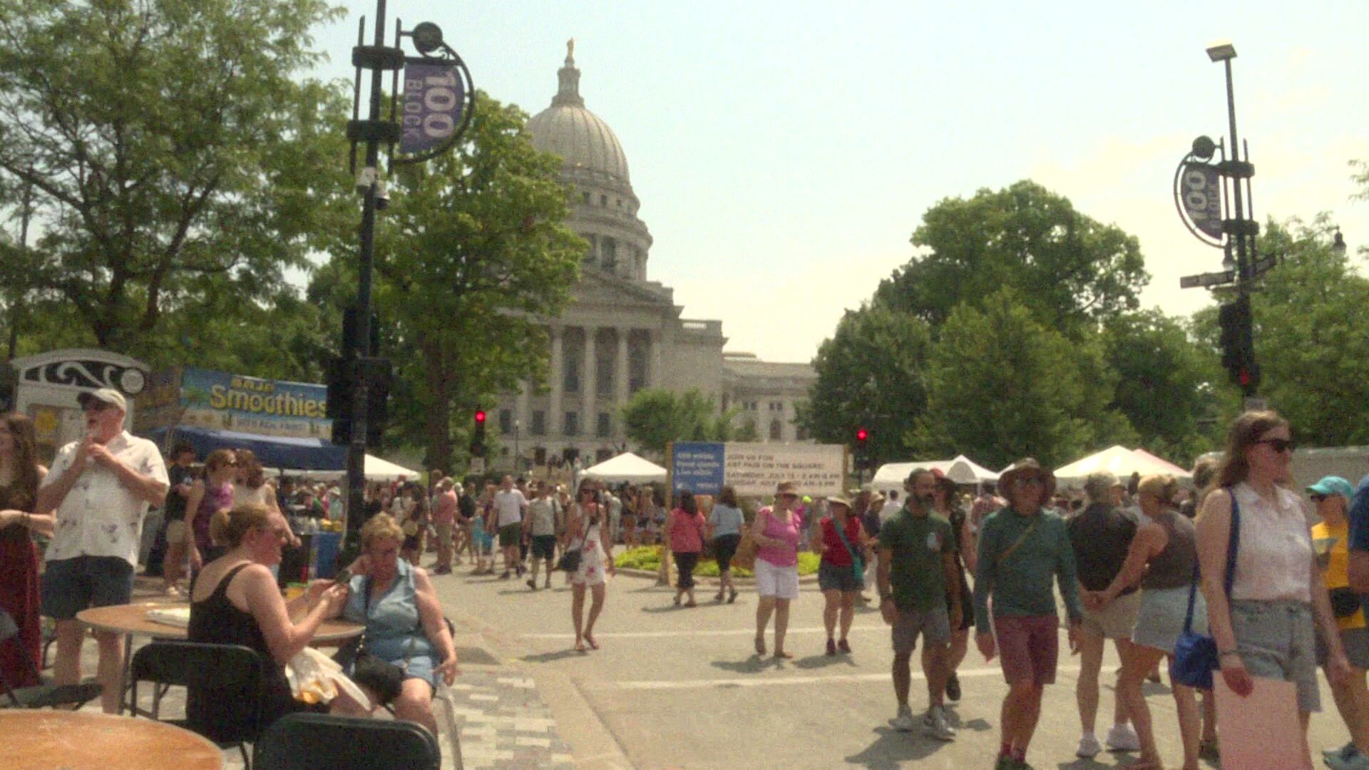 Art fair on the square returns to Madison’s Capitol Square