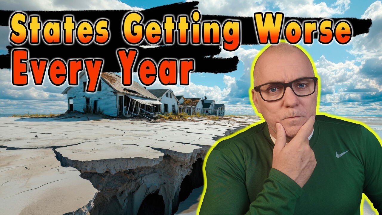 Ten states experience worsening conditions annually