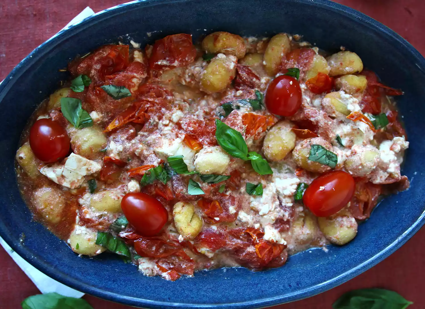 Baked feta gnocchi im airfryer, das superschnelle gericht mit ...
