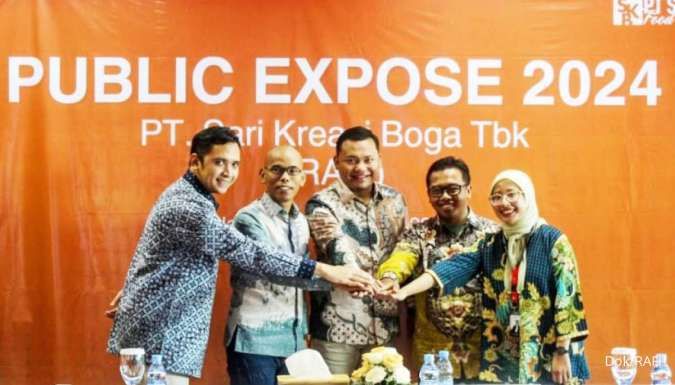 Modal Ekspansi, Sari Kreasi Boga (RAFI) Kaji Emisi Obligasi atau Saham Baru