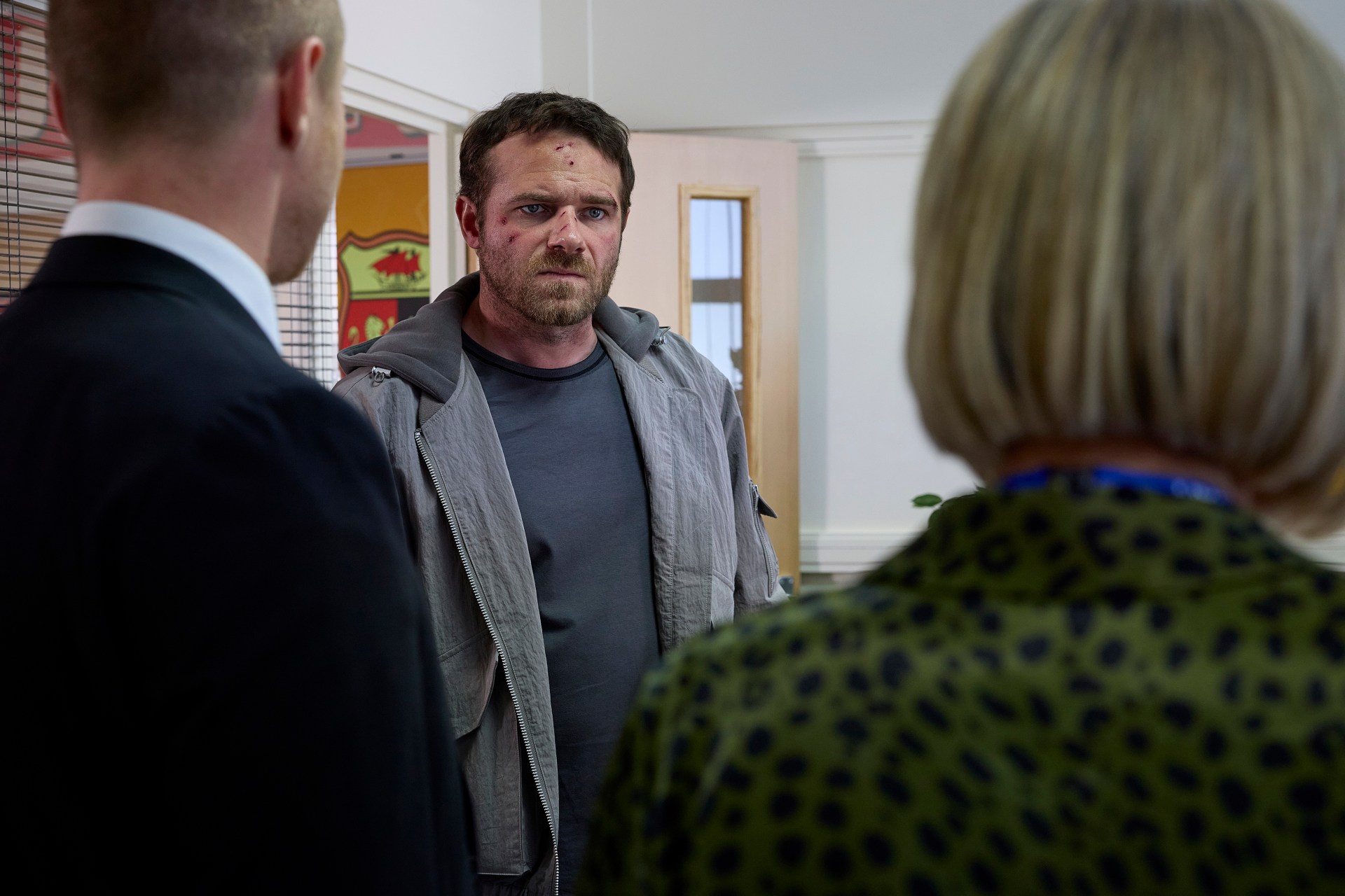 Mick Michaelis goes in search of his children (Picture: ITV)