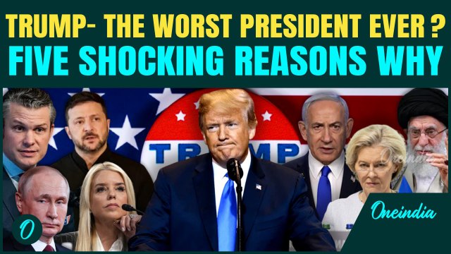 Explained: Why Donald Trump Is Worst President US Ever Had? Trump ...