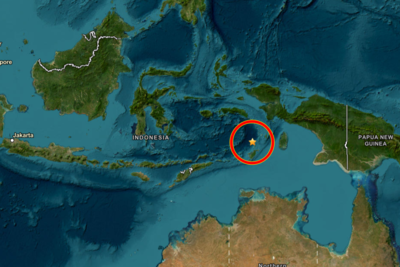 快訊/印尼外海發生規模6.7地震