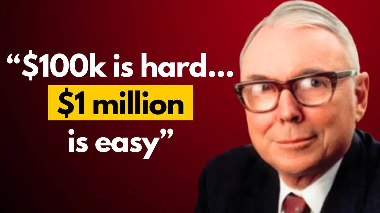 Charlie Munger: Why net worth explodes after $100k<br><br>