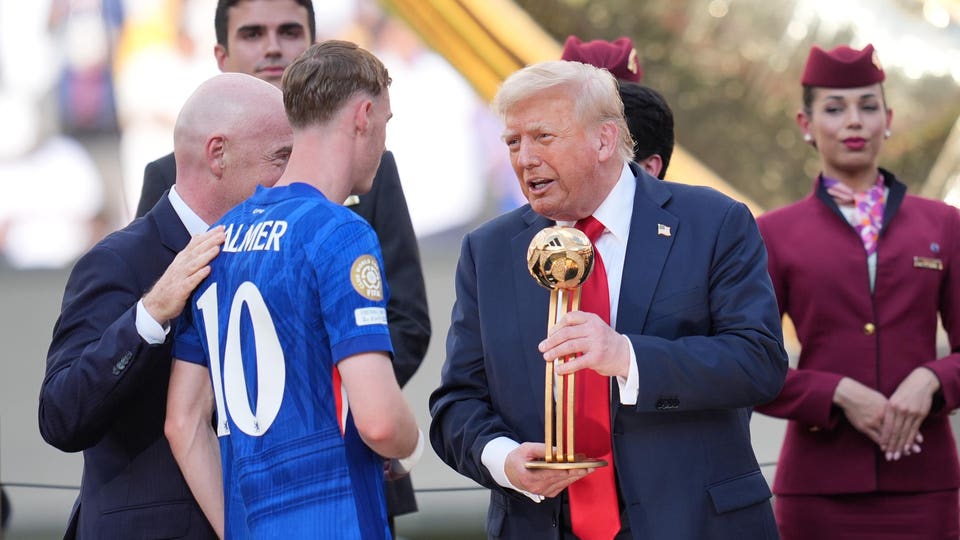 Trump Booed By Some Spectators At FIFA Club World Cup Final