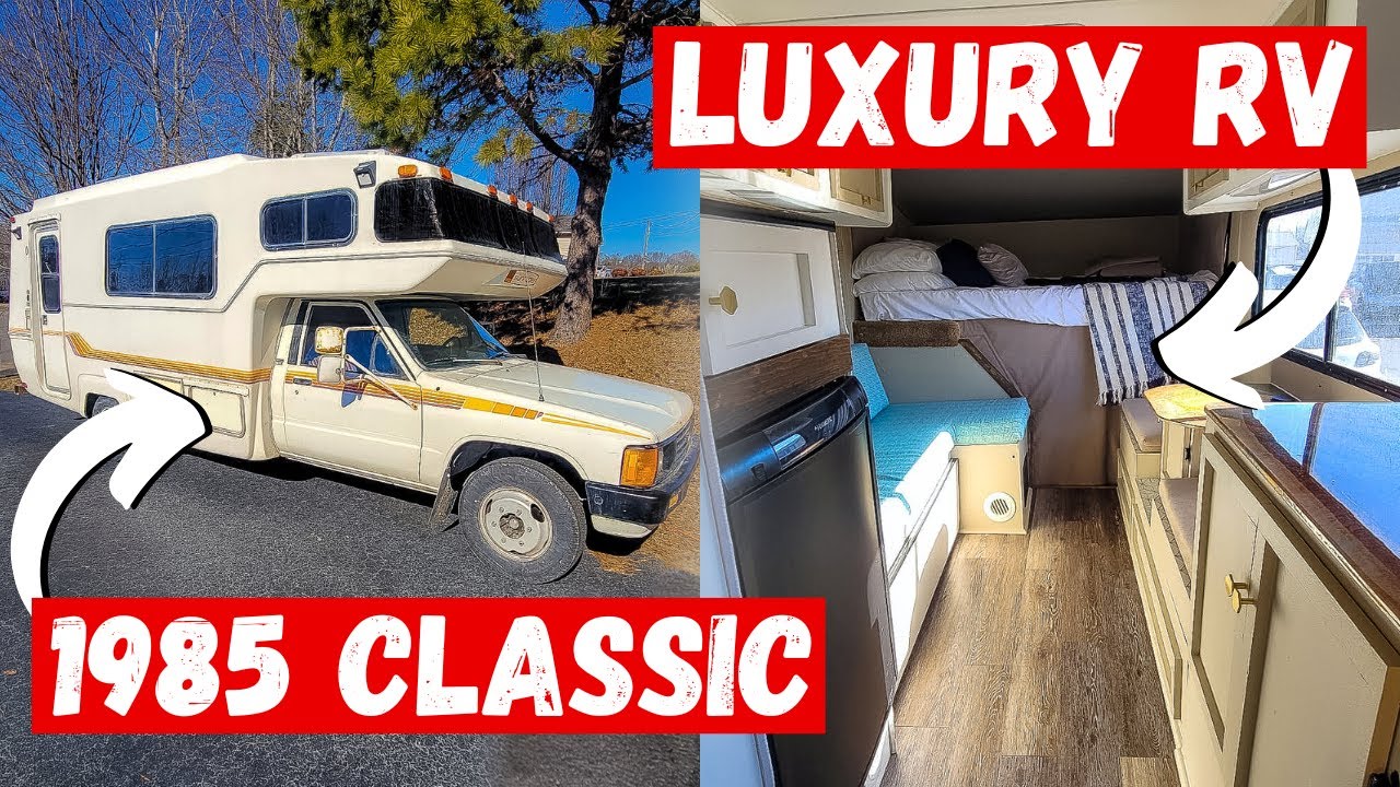 Luxury Van Life on a Budget Vintage Toyota Sunrader Tour