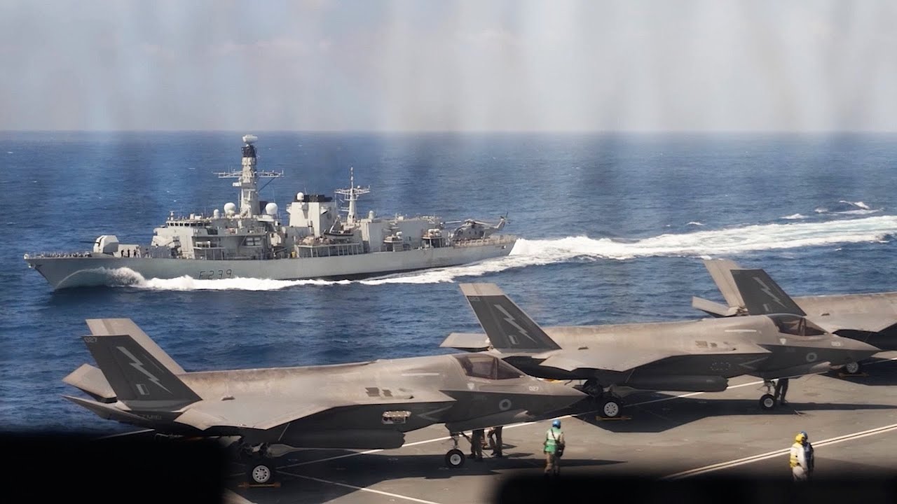 Coordinated at Sea Aircraft Carrier Strike Group Movement