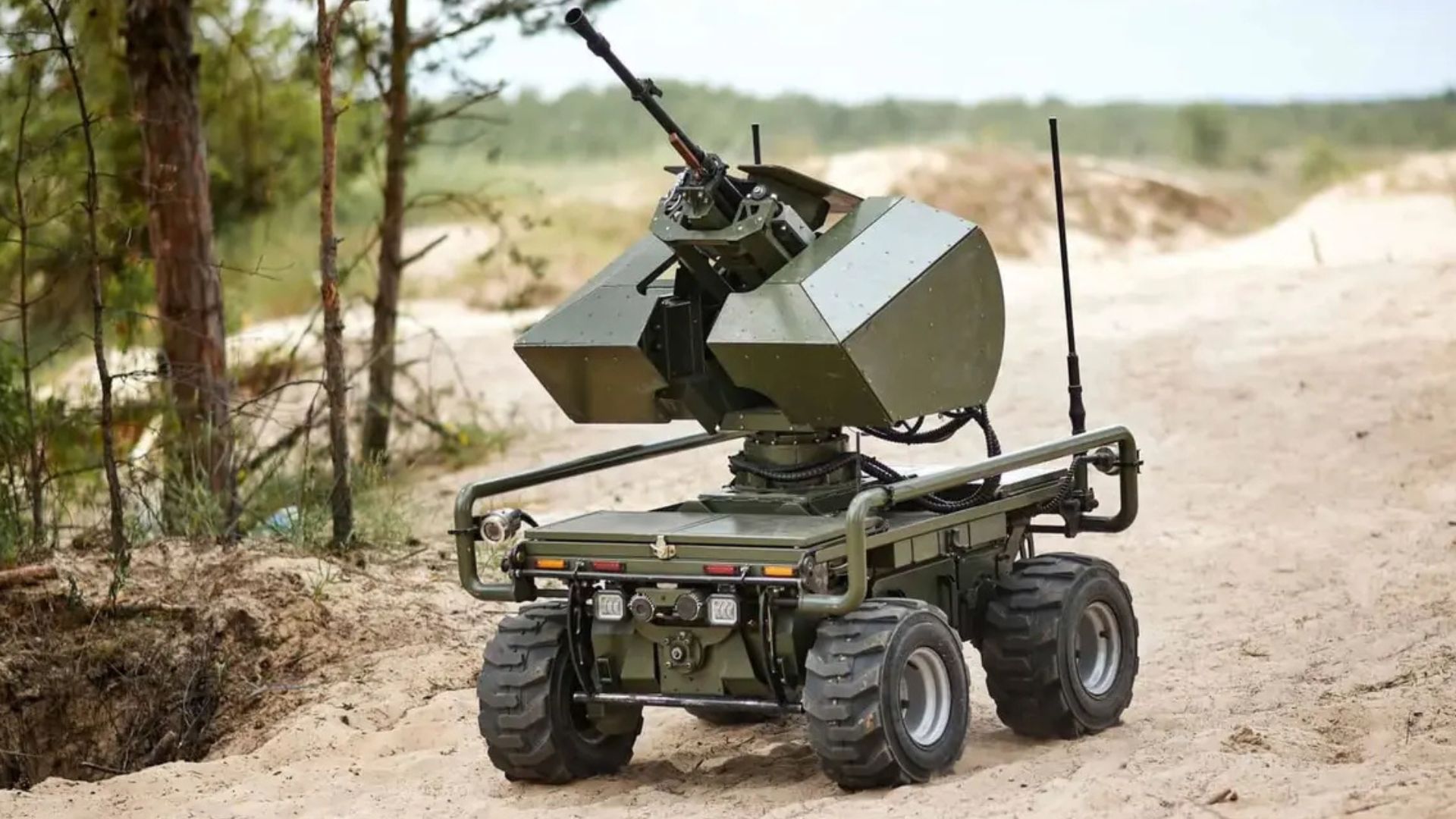 Robot team captures Russian soldiers in world-first unmanned assault ...