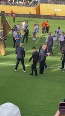 Trump Booed at Met Life Stadium