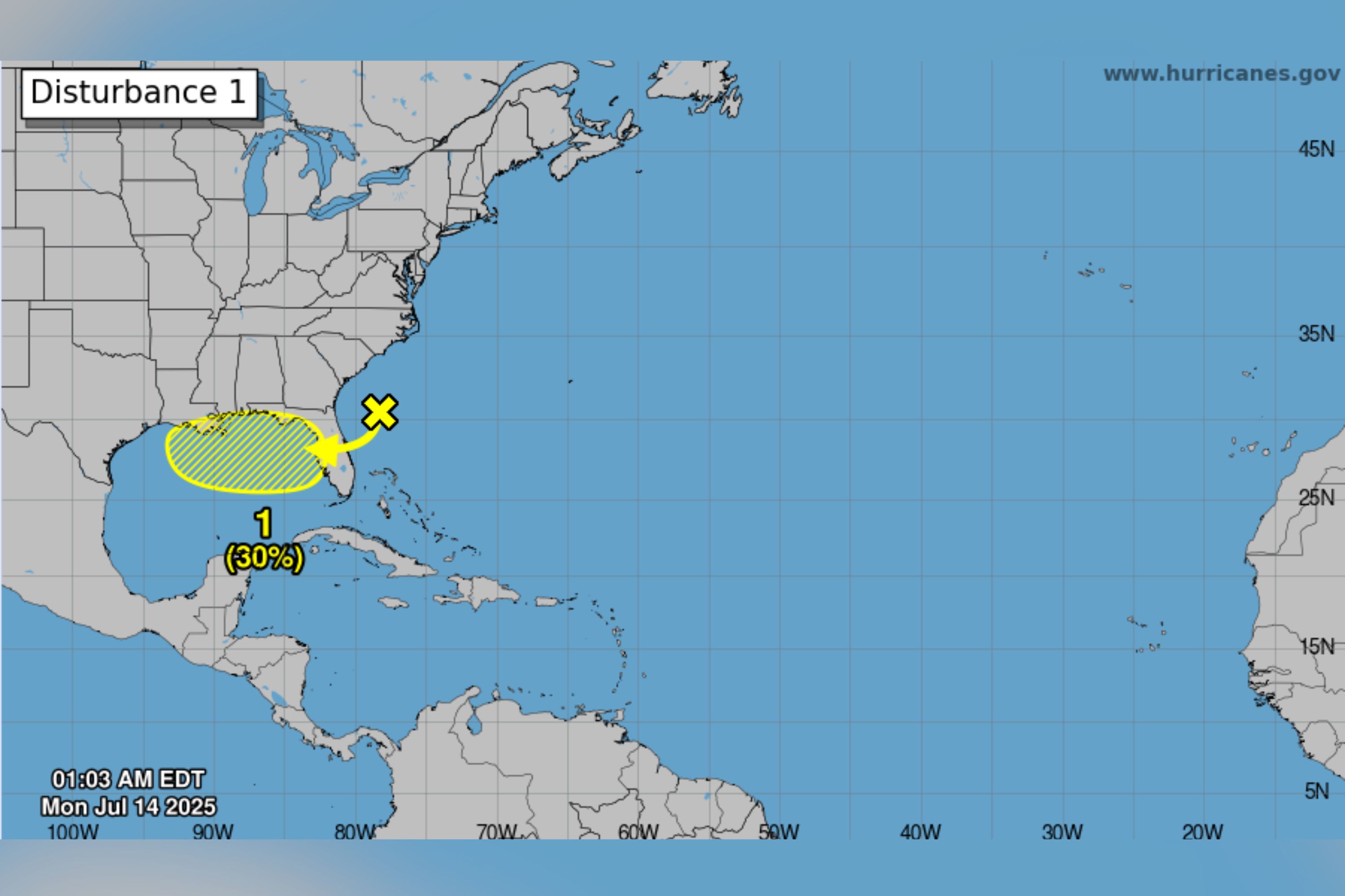 Tropical storm map tracks storms - AA1Iz5YN.img