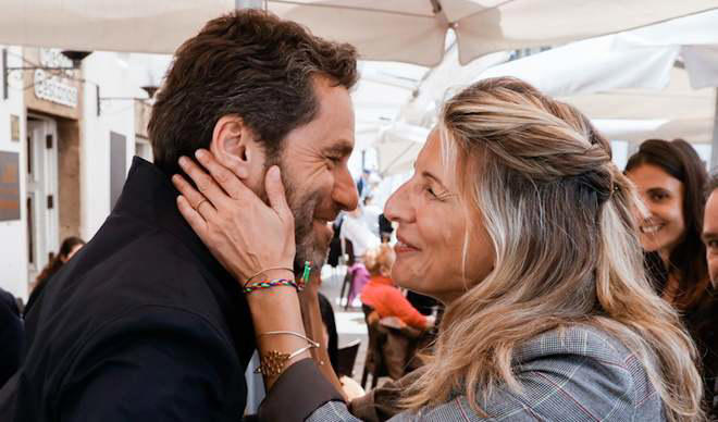 Bárbara Goenaga, la actriz que ama y apoya a Borja Sémper, el portavoz del  PP diagnosticado