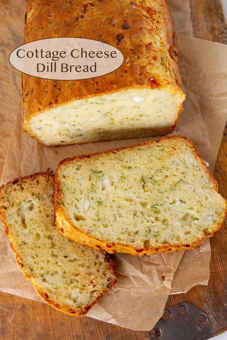 Cottage cheese dill bread