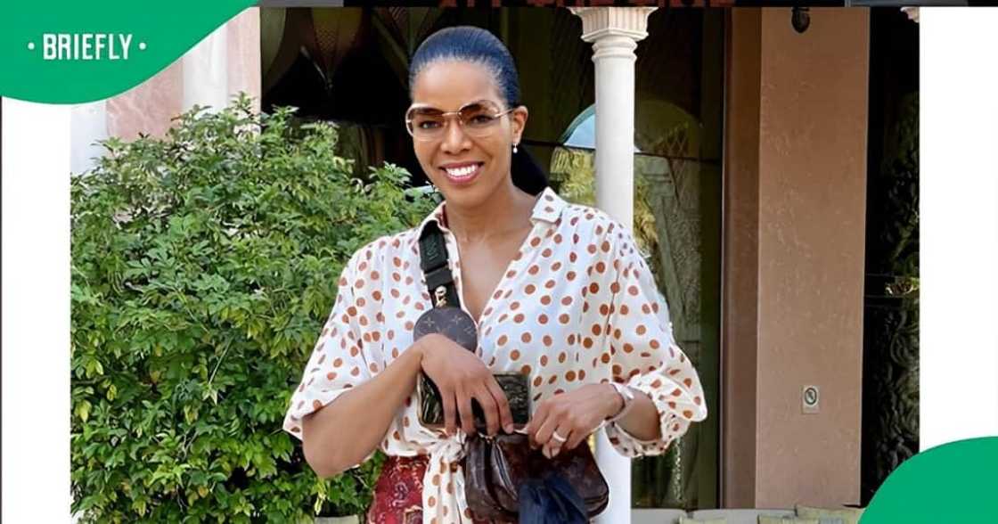Connie Ferguson warned her fans against scammers. Image: @connie_ferguson Source: Instagram