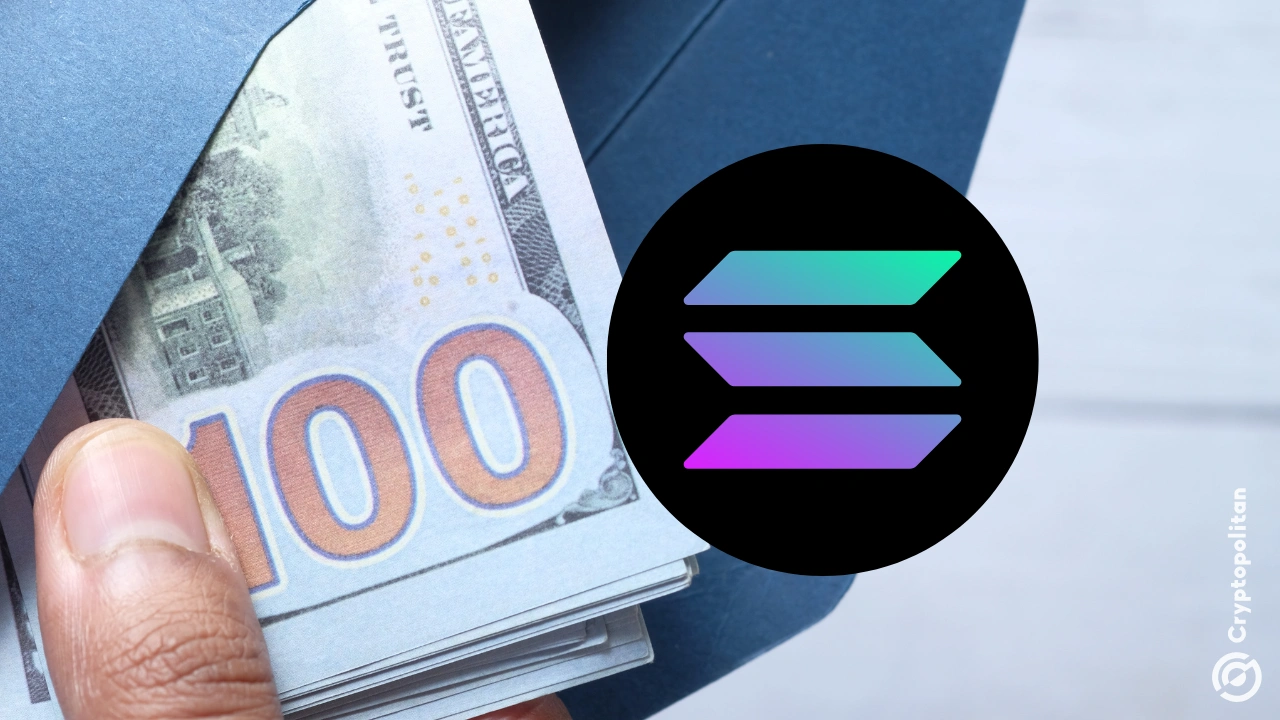 SOL rides Solana treasury interest to $100B market capitalization milestone