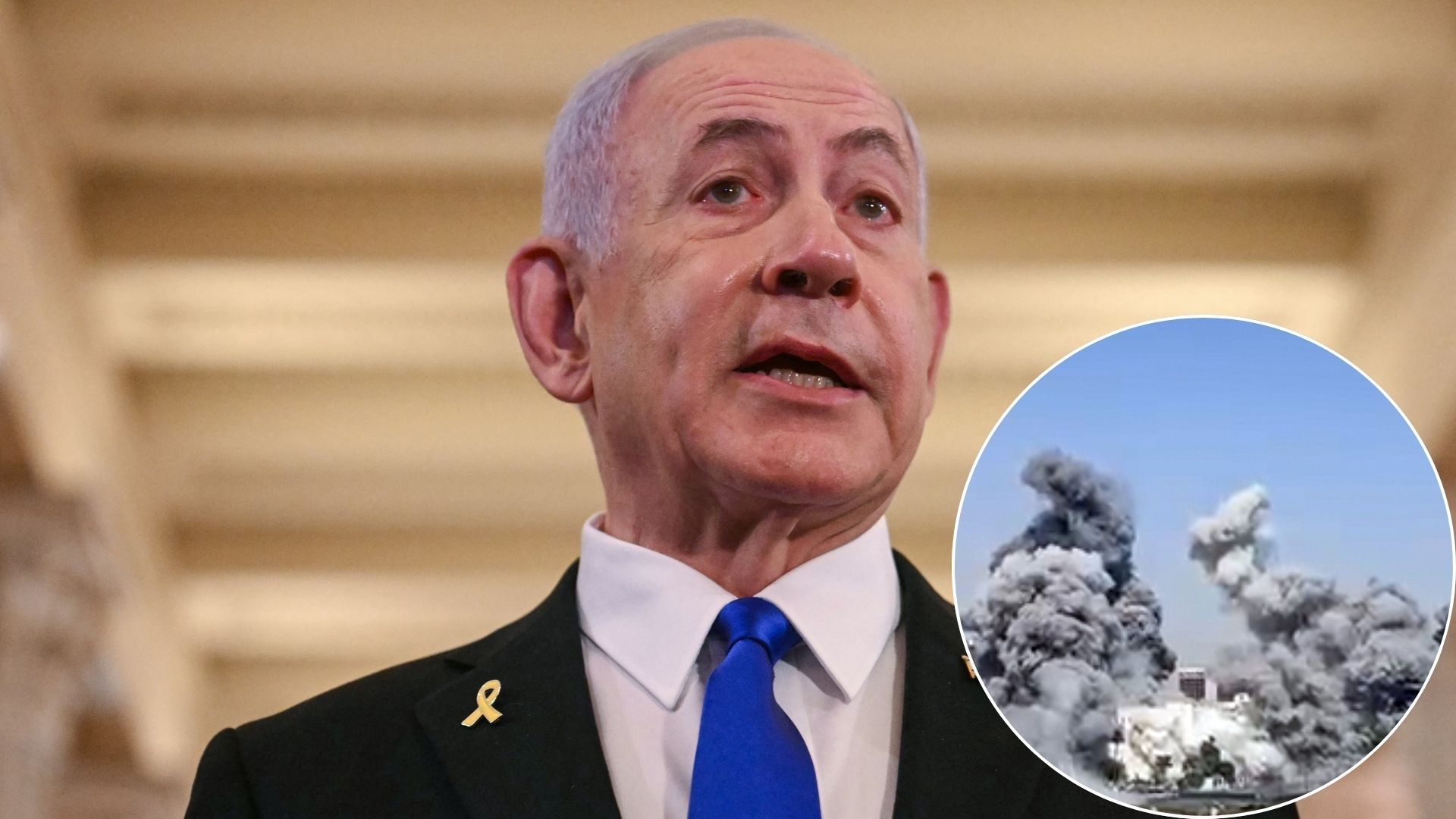 Netanyahu Bombs Syria White House very Concerned 