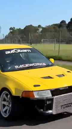 The RWD Lancer Sounds So Good on the Limiter