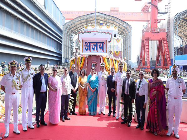 GRSE launches final ASW Shallow Water Craft 'Ajay'