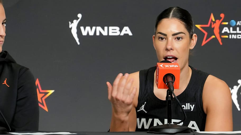 Colin Cowherd Cooks Kelsey Plum for Awkward All-Star Shirt 'Shot' at  Caitlin Clark