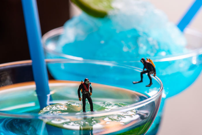 I Turn Everyday Objects Into Convincing Miniature Worlds (8 Pics)