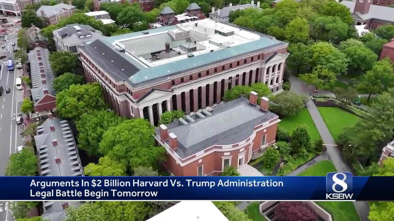 Harvard's 2 billion legal battle with federal government begins
