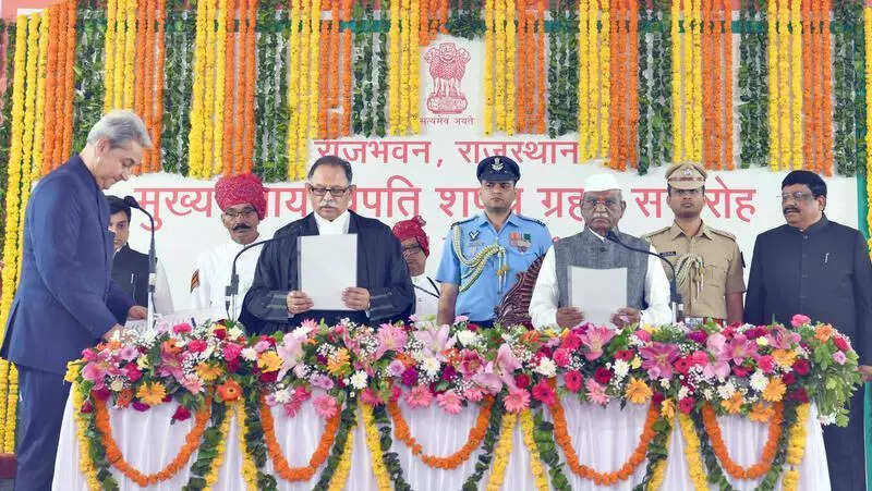 KR Shriram sworn in as Chief Justice of Raj HC