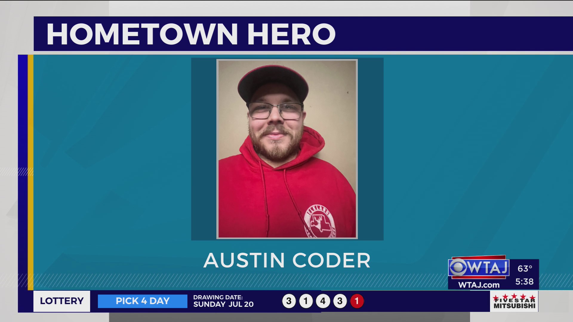 WTAJ's Hometown Heroes: Austin Coder