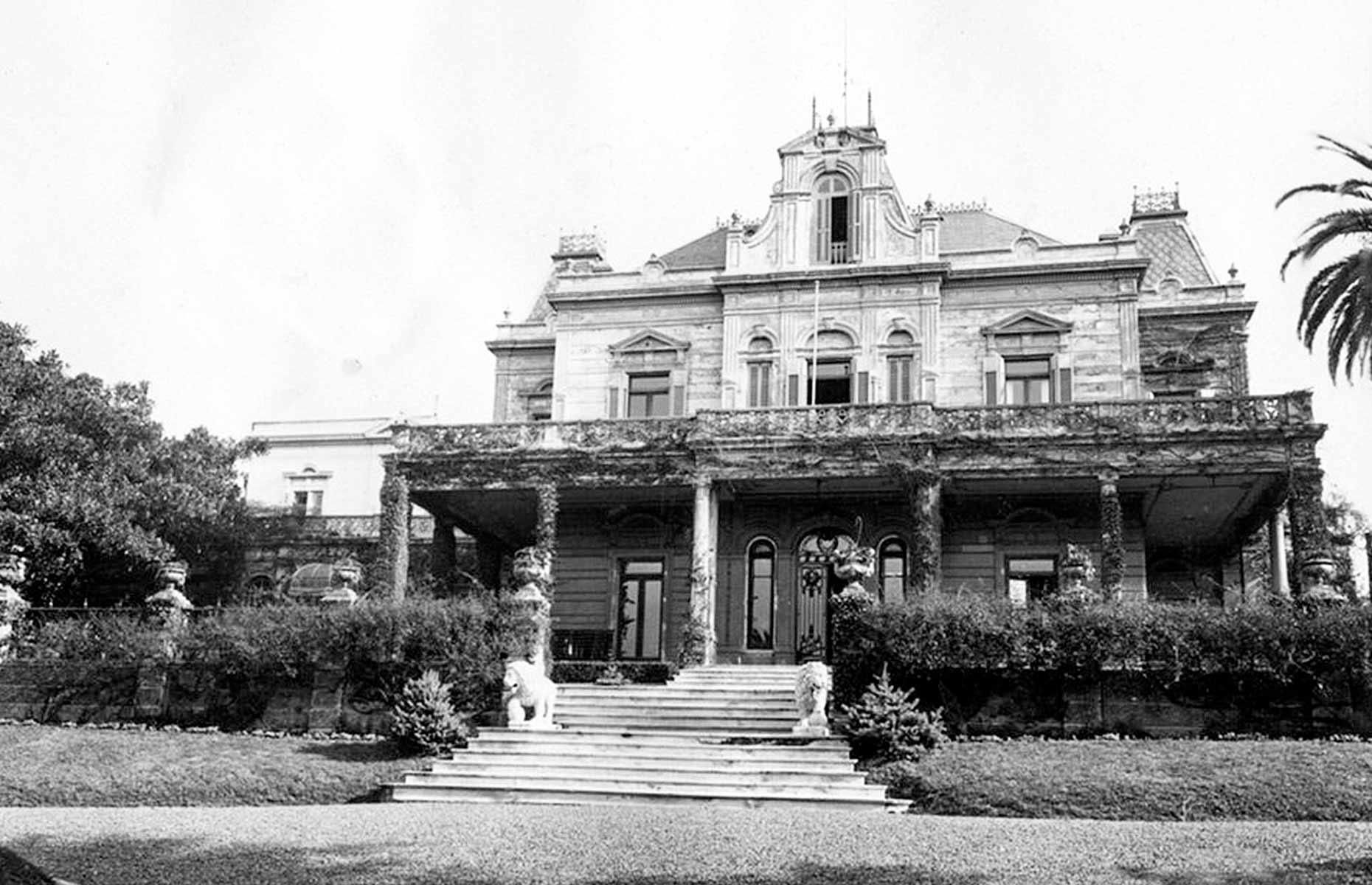 Rare glimpses inside spectacular lost castles, mansions