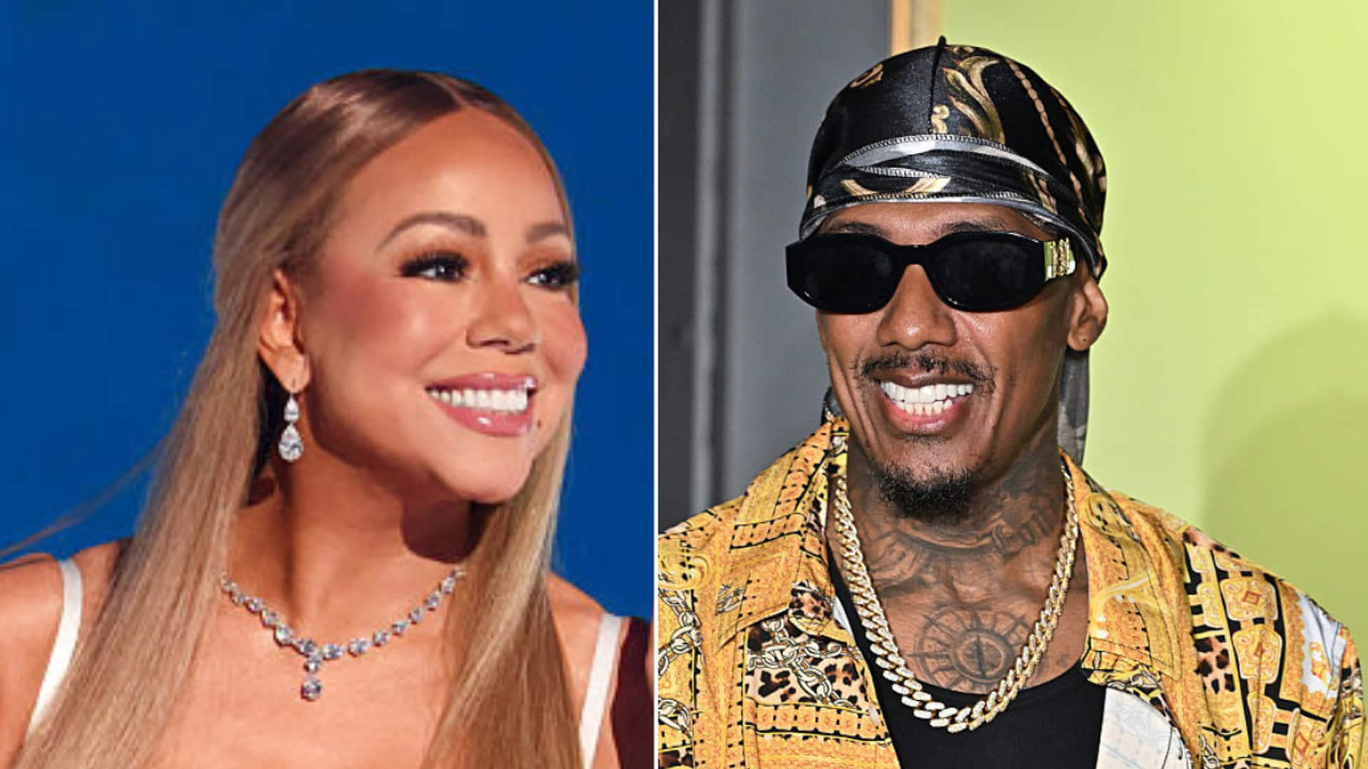Nick Cannon shows Mariah Carey love as she announces her first album in Nick Cannon shows Mariah Carey love as she announces her first album in