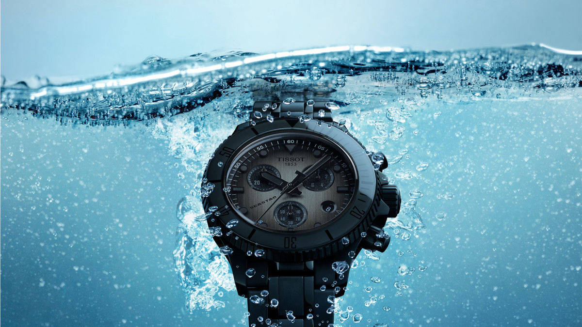 Tissot Diver 200m 防水 ブラック Tissot Diver 200m 防水 ブラック Tissot Reveals Stunning Dive