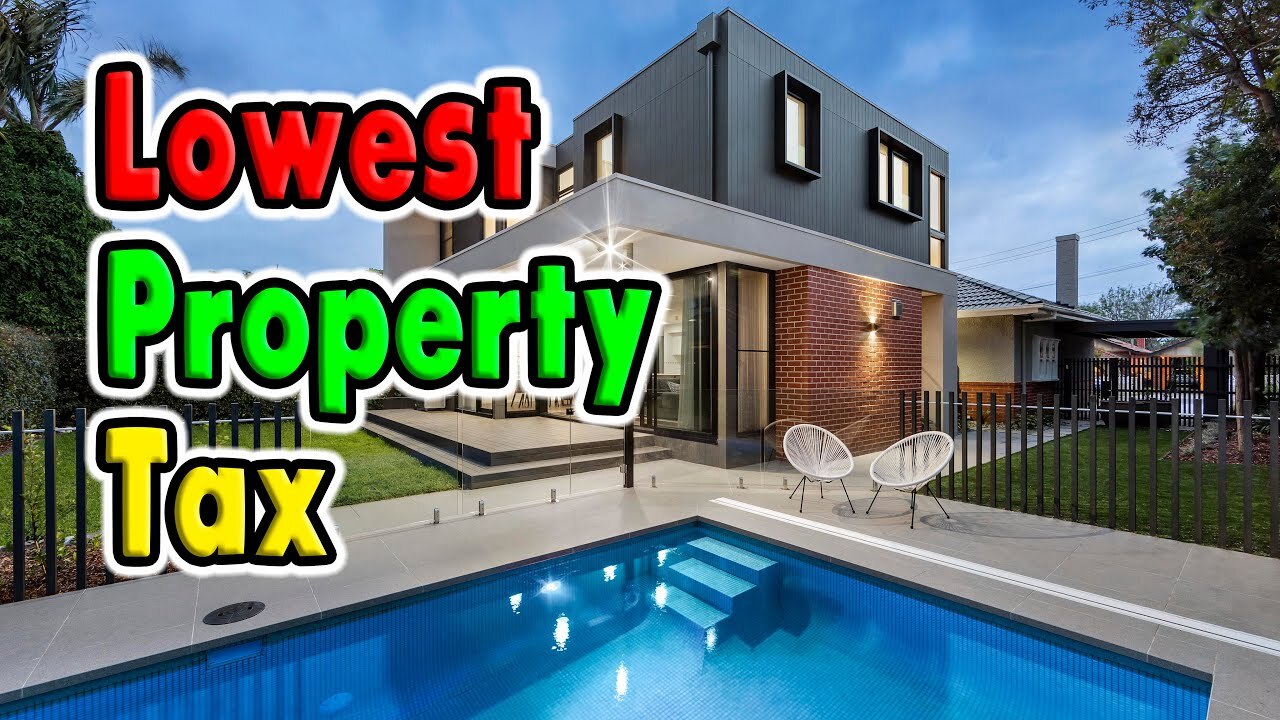 States with the lowest property tax rates in the country