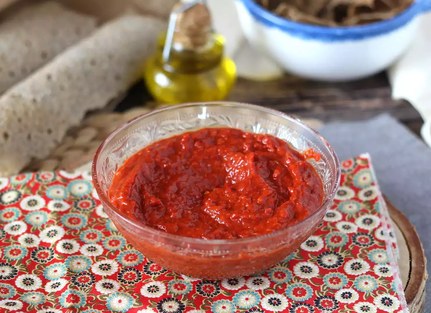 Aufstrich mit roten paprikaschoten: eine abwechslung für den aperitif!