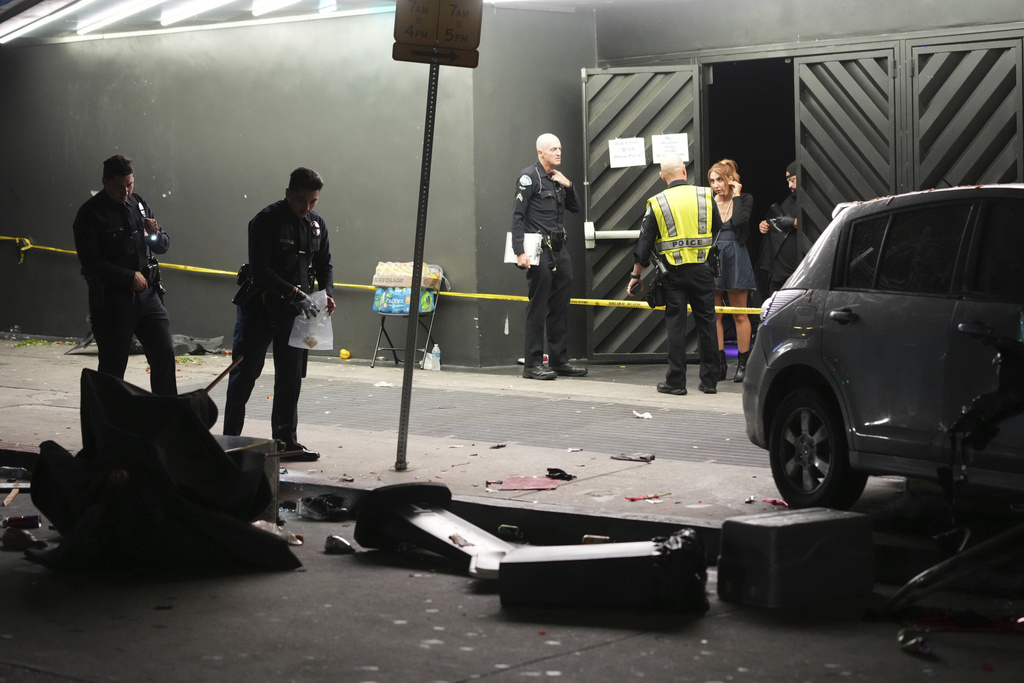 Los Angeles Vehicle into Crowd