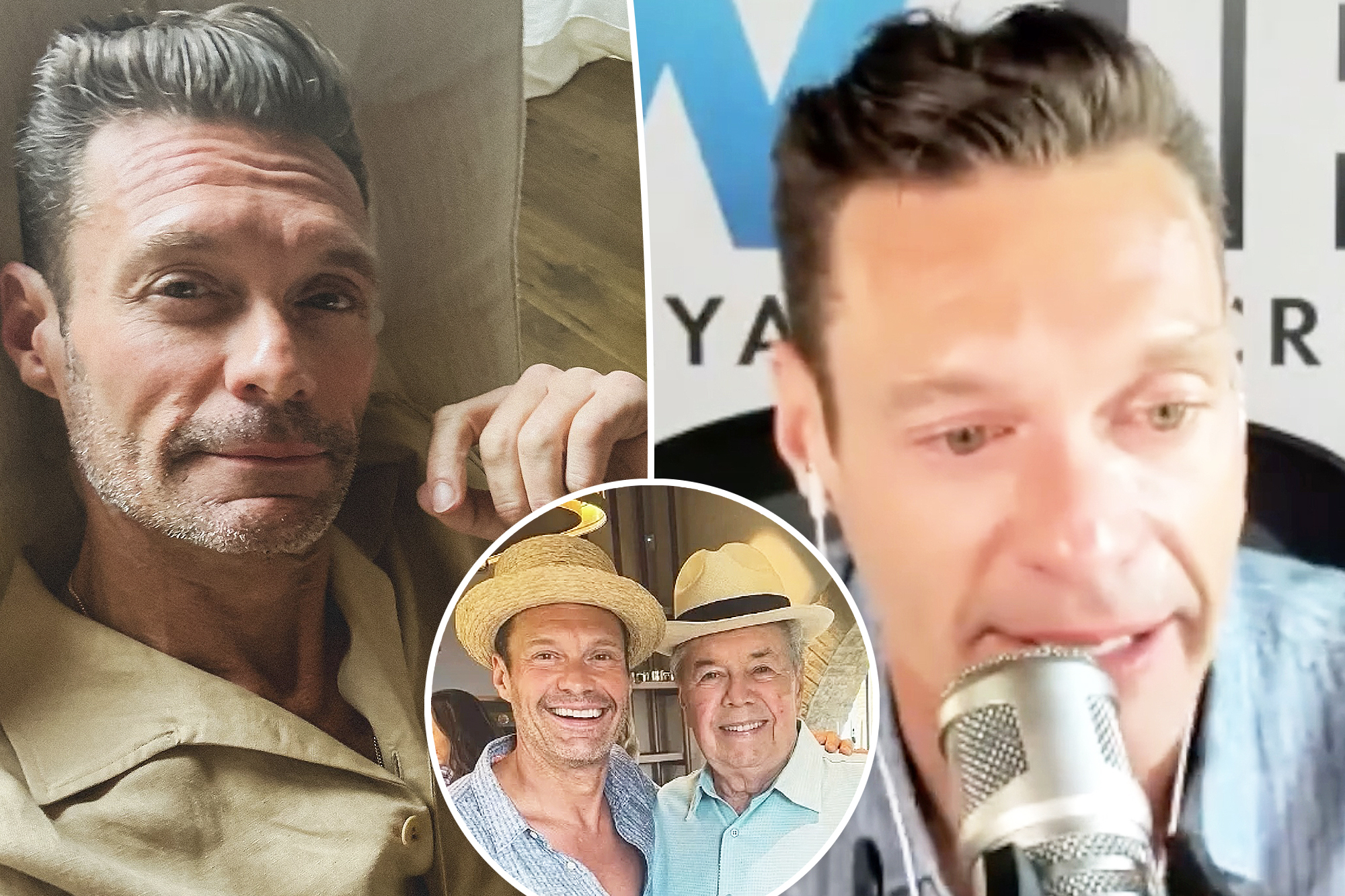 Ryan Seacrest breaks down in tears over dad's prostate cancer