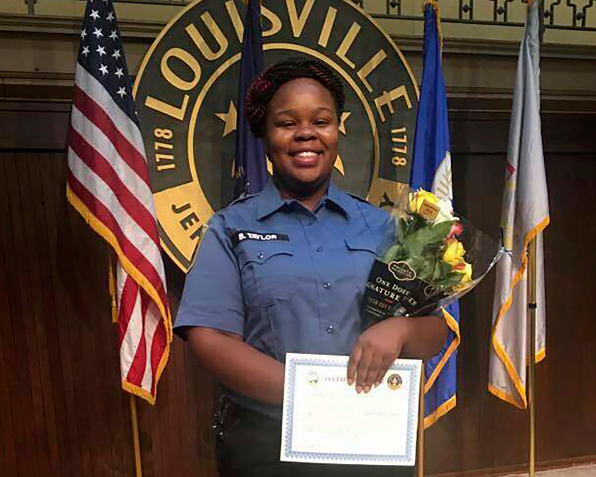 Ex-officer sentenced to nearly three years for role in Breonna Taylor’s killing