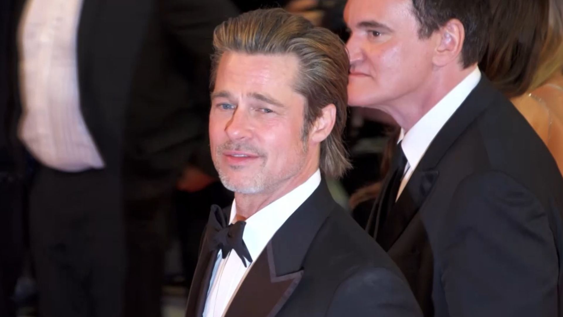 Brad Pitt Stuns in Classic Tux at Red Carpet Event