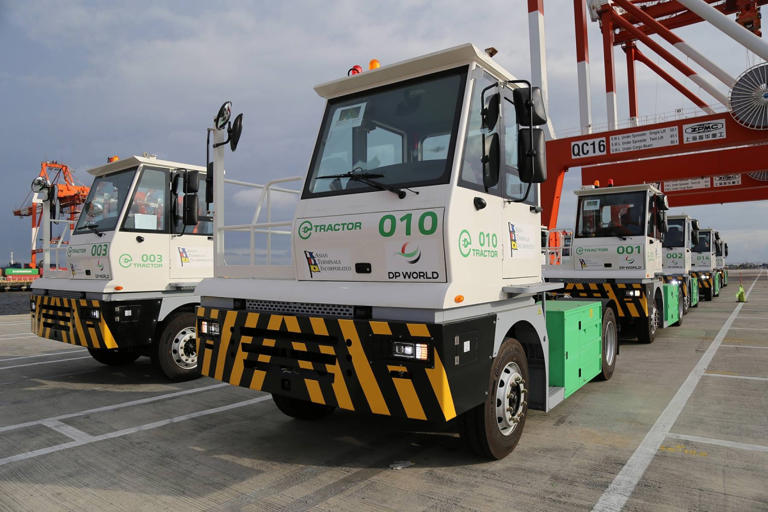 ATI DP World deploy first e truck fleet