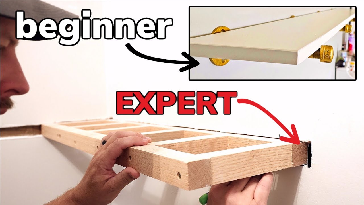 4 Floating Shelves From Beginner To Expert Level