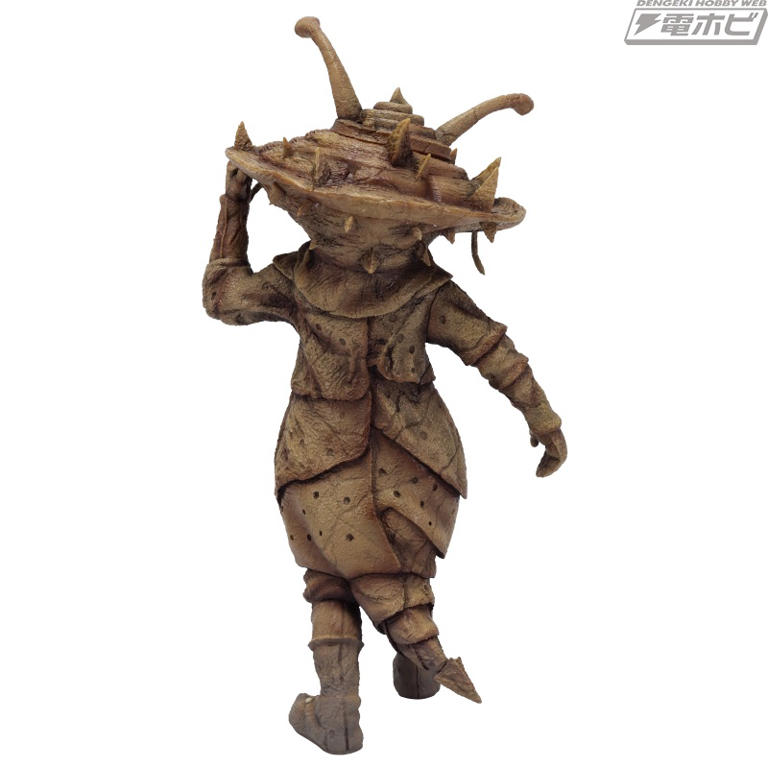 ソフビ人形　ウルトラQ　カネゴン 初代カネゴンの特徴を捉えた愛嬌満点のポージングにも注目