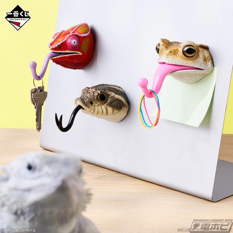一番くじ 爬虫類＆両生類 A賞 アオジタトカゲ B賞 フトアゴヒゲトカゲ　2点 アオジタトカゲやフトアゴヒゲトカゲのリアルフィギュアなど