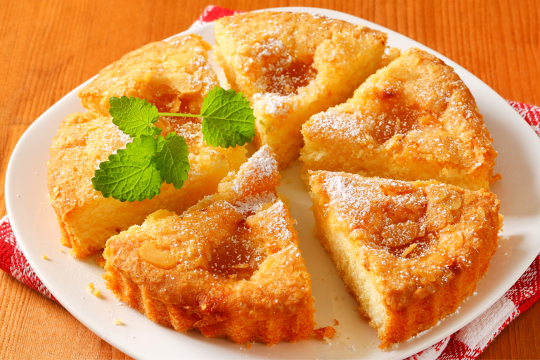 Warm Danish Apple Cake