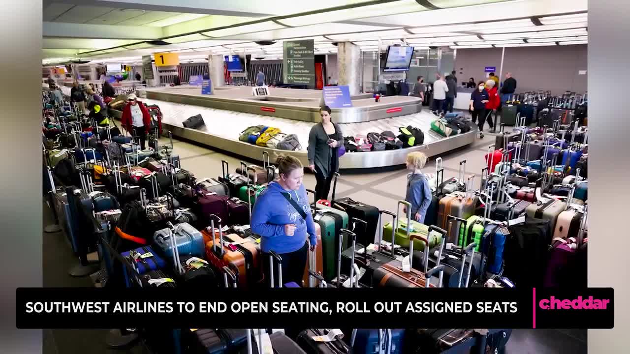 Southwest Airlines to End Open Seating, Roll Out Assigned Seats