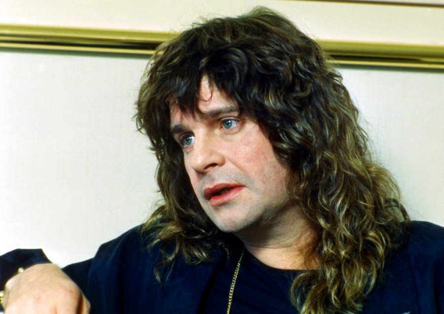 Ozzy Osbourne, British rock musician, is shown on Oct. 27, 1988 in New York. (AP Photo/Mark Lennihan)