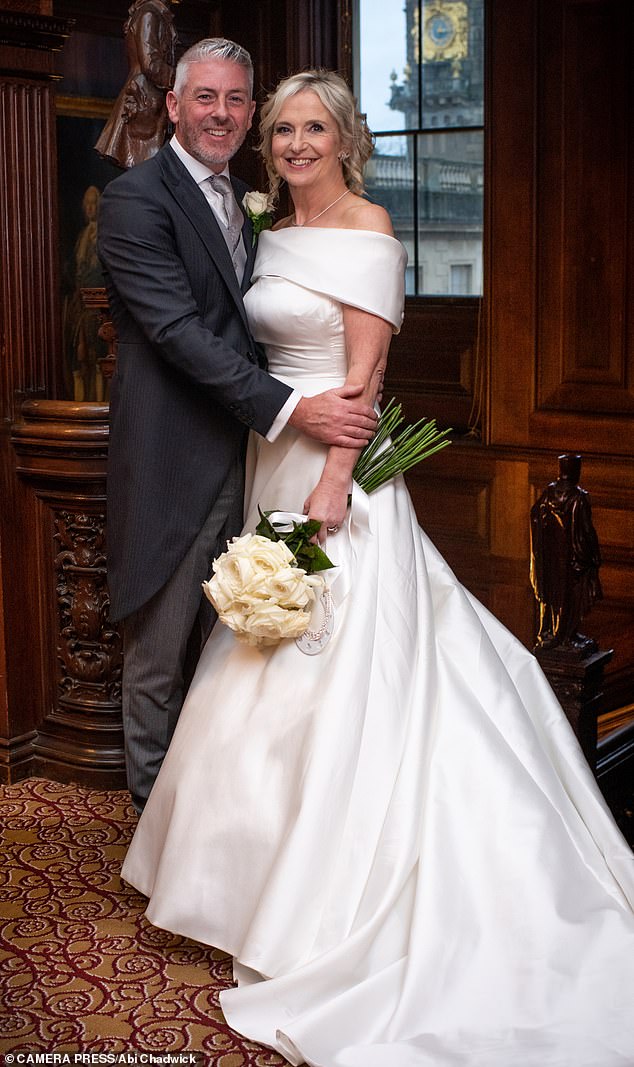Carol Kirkwood is looking forward to the day she can retire and travel with husband Steve