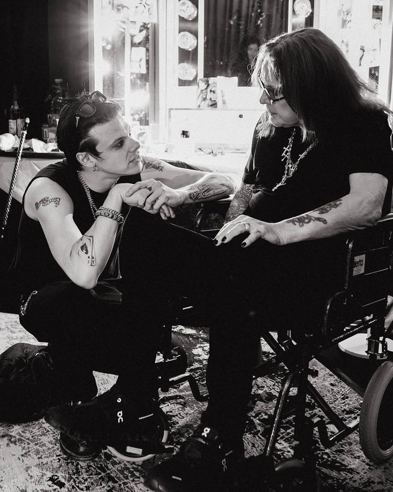 ozzy osbourne talking to sharon