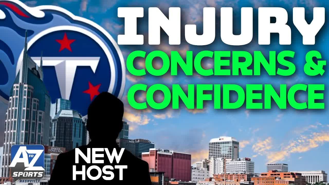 A to Z Sports Nashville titans training camp opens! levis injury